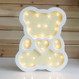 Wooden Bear LED Light