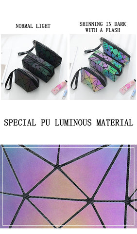 Geometric Makeup Bag